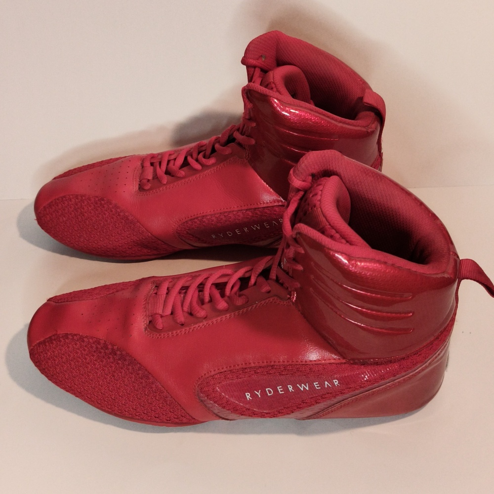Ryderwear Size 11 Gloss Red Men's Athletic Shoes